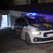 Un vehículo de la Guardia Civil.