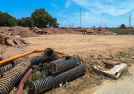Terrenos para la nueva zona deportiva.