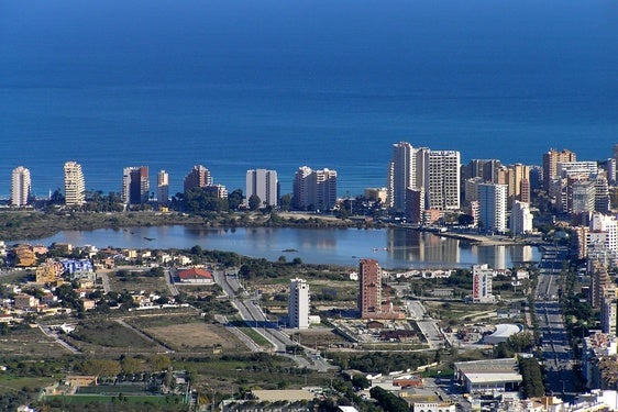 El entorno de Les Salines.