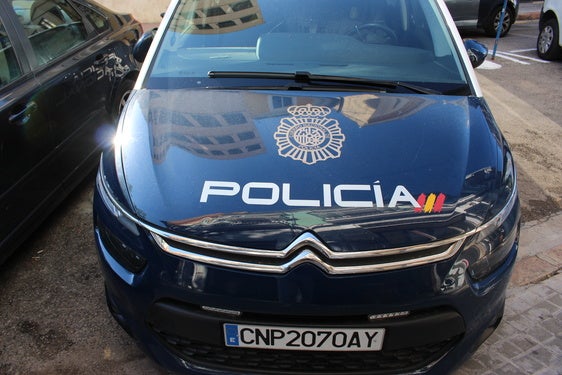 Un vehículo de la Policía Nacional.