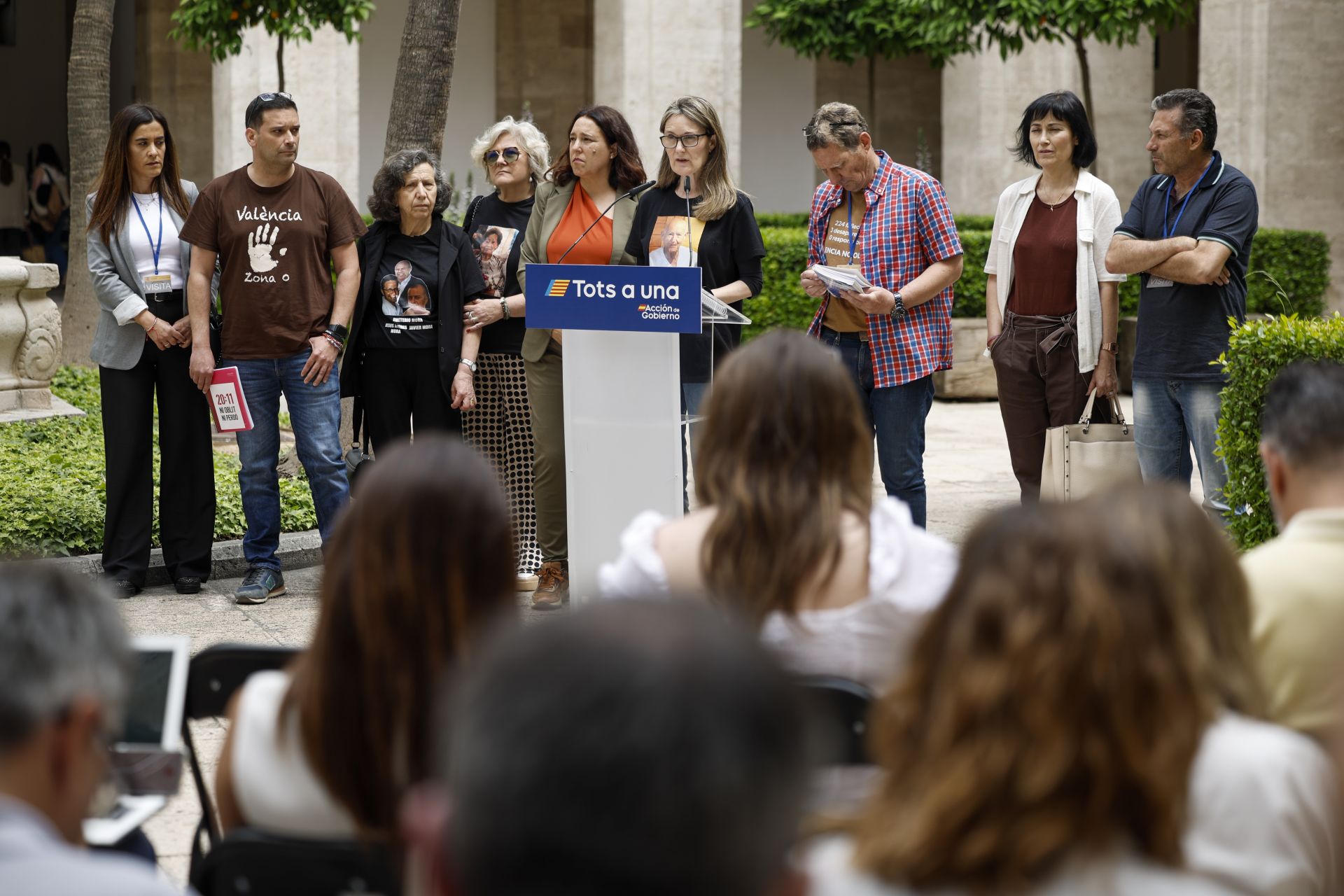 FOTOS | Sánchez se reúne con las víctimas de la dana en Valencia
