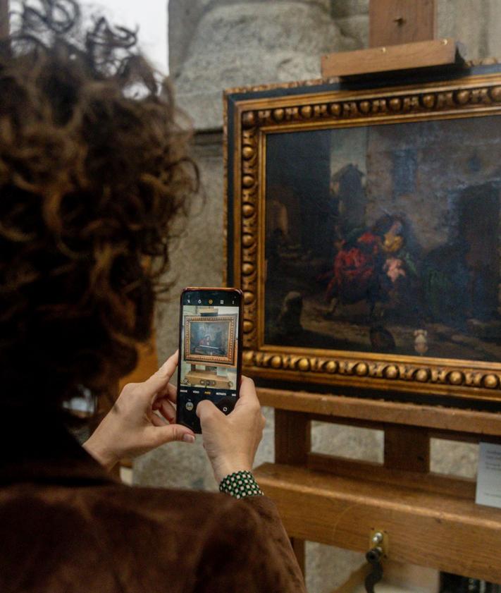 Imagen secundaria 2 - Valencia devuelve un cuadro del Museo de Bellas Artes incautado durante el Franquismo