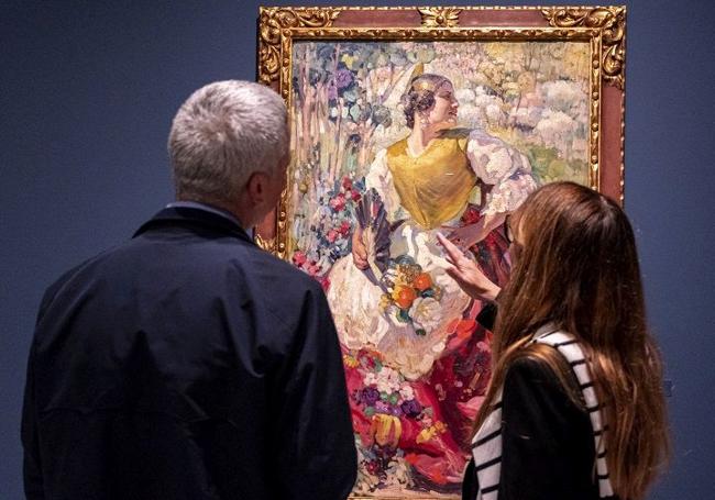 'Labradora valenciana' (1917), de Luis Dubón, en la exposición