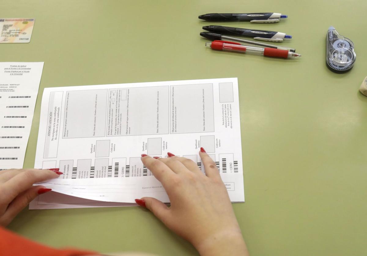 Notas Selectividad 2025 en la Comunitat Valenciana