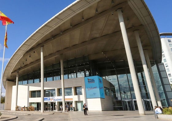 Fachada del Palacio de Congresos.