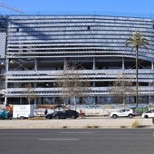 El Roig Arena, en obras.