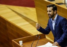 El portavoz del PSPV en Les Corts, José Muñoz.