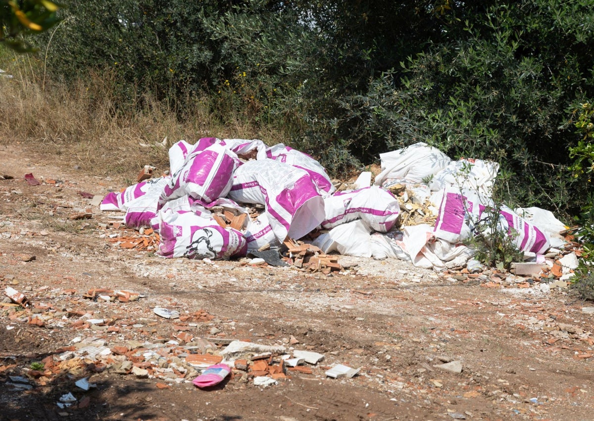 Imagen secundaria 1 - Escombros y otros restos en vertederos ilegales