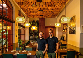Alex y Fran Castilla, propietarios del restaurante.