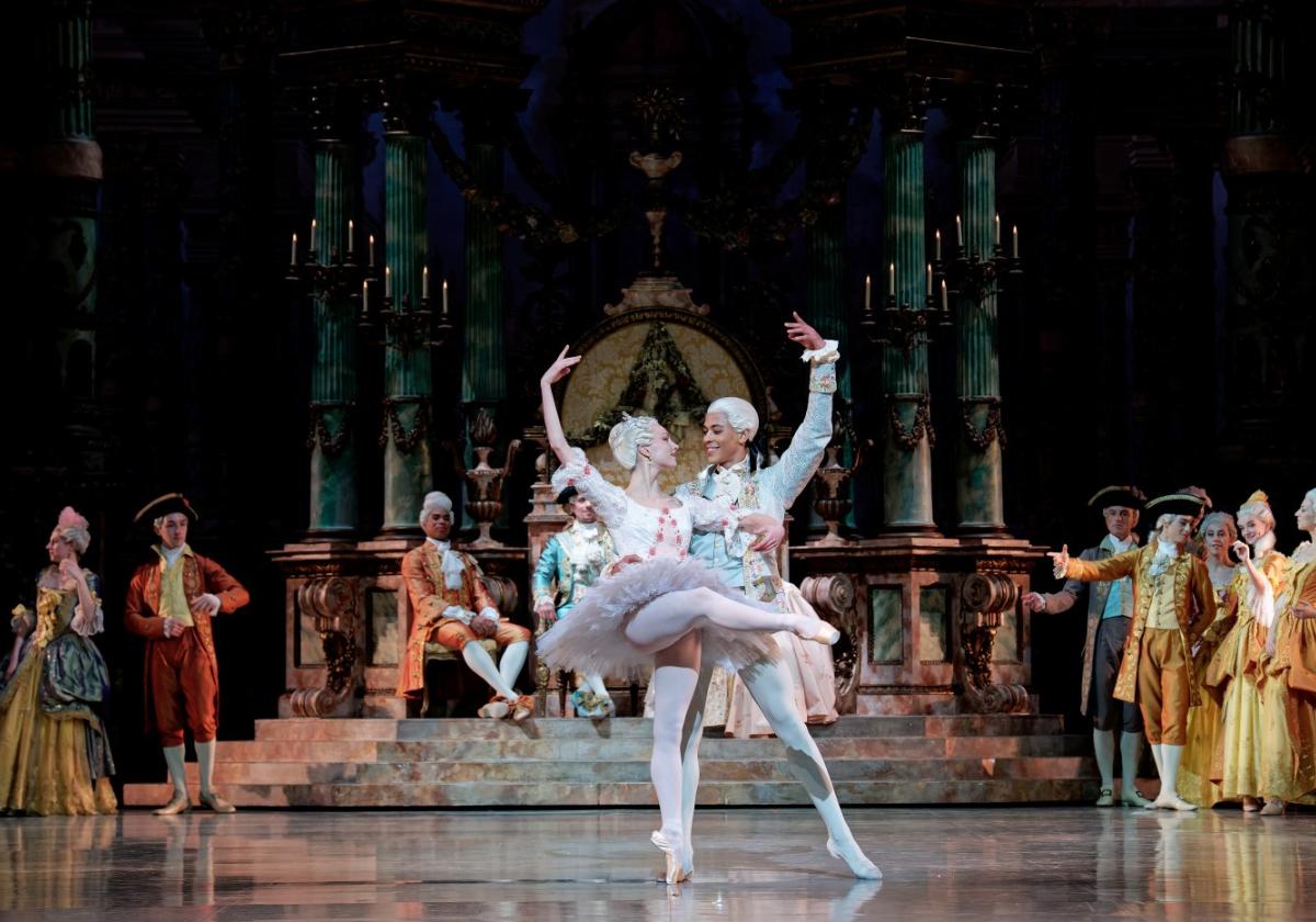 Una de las escenas del ballet.