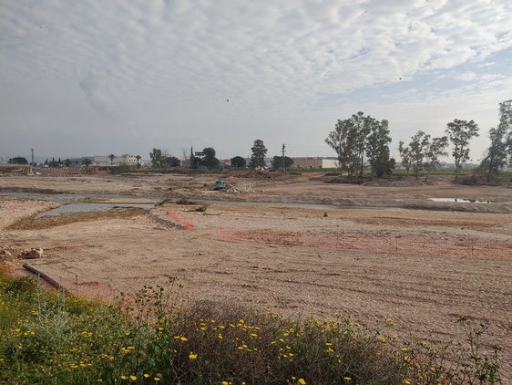 Río Magro a su paso por Carlet.