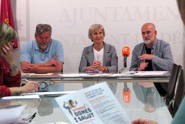 Presentación de las jorndas 'Mujer y Salud'.