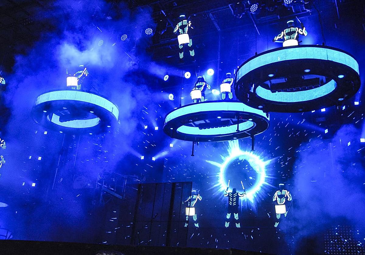 Una actuación de la Orquesta Panorama.