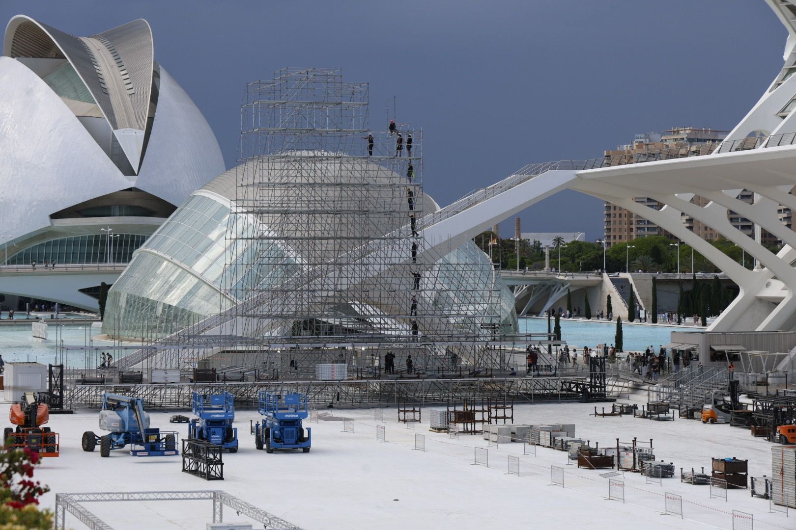 FOTOS | Valencia monta su &#039;festivalódromo&#039; en la Ciudad de las Artes