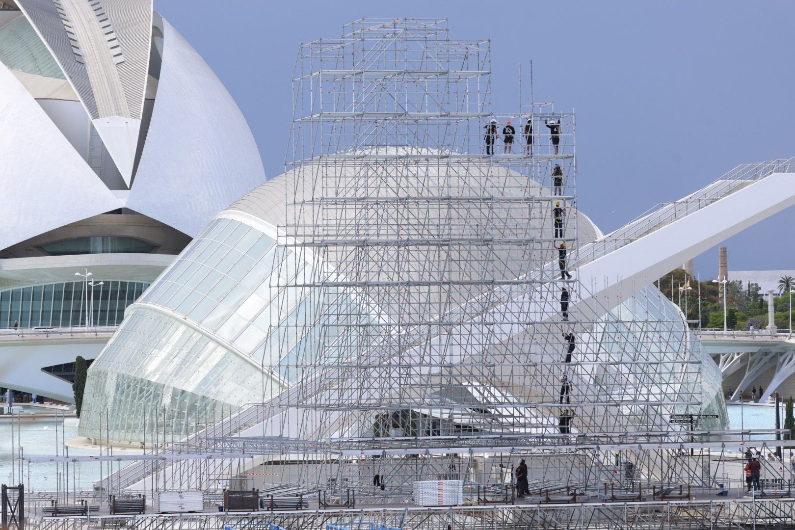 FOTOS | Valencia monta su &#039;festivalódromo&#039; en la Ciudad de las Artes