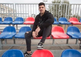 Ander Capa en la ciudad deportiva de Buñol.