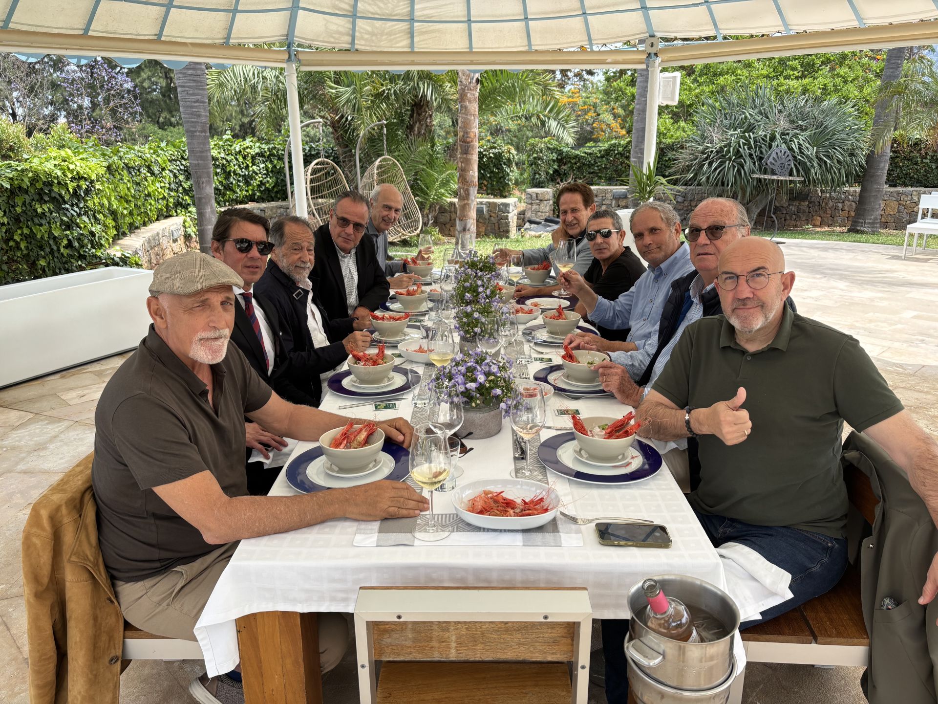 Edgar Slama, Alfredo Covilla, Luis Fco. Esplá, Joselillo de Colombia, Ricardo Olcina, Nicolás Merle, Vicente Miralles, Toni Marí y Antonio López.