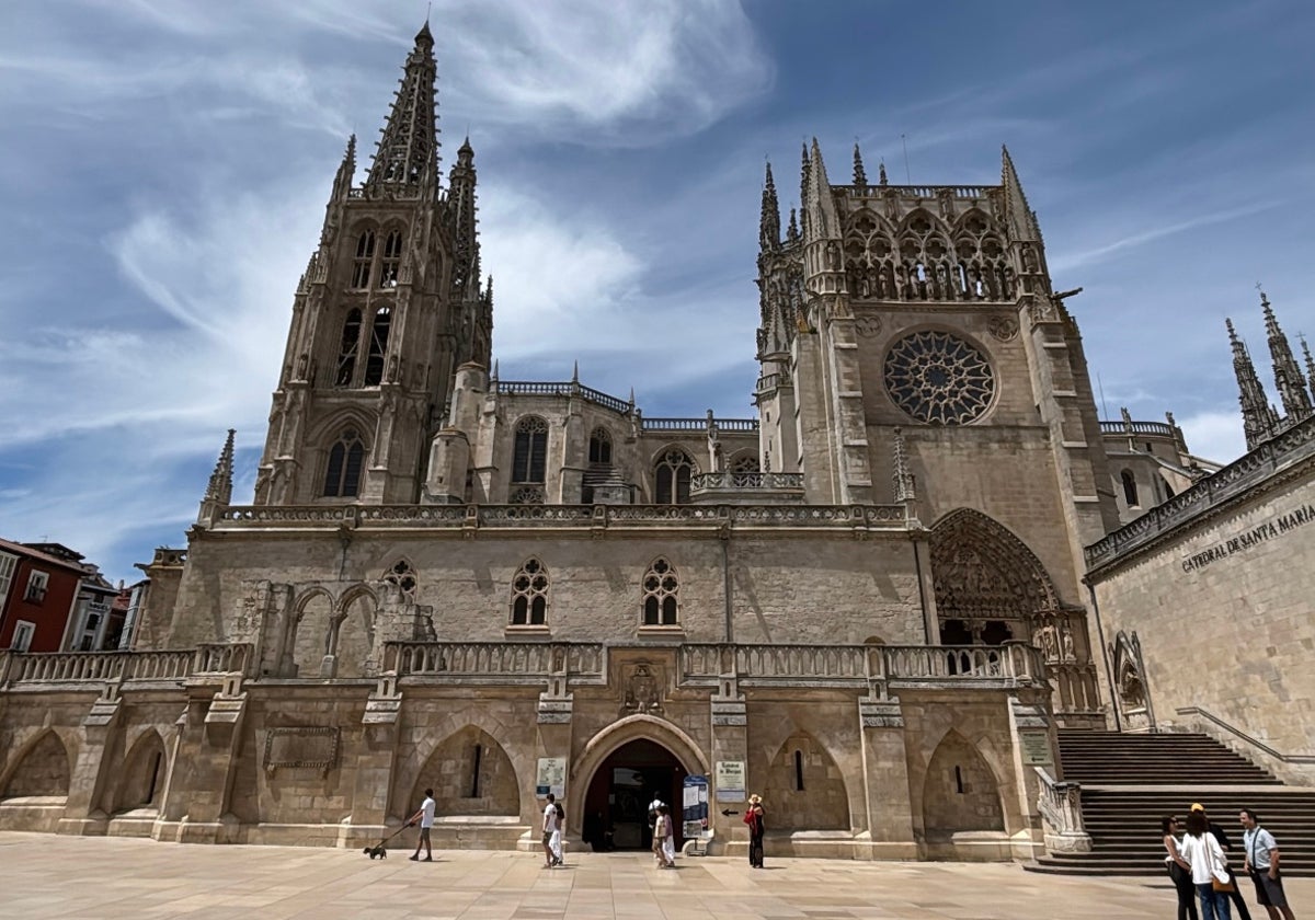 La catedral de Burgos.