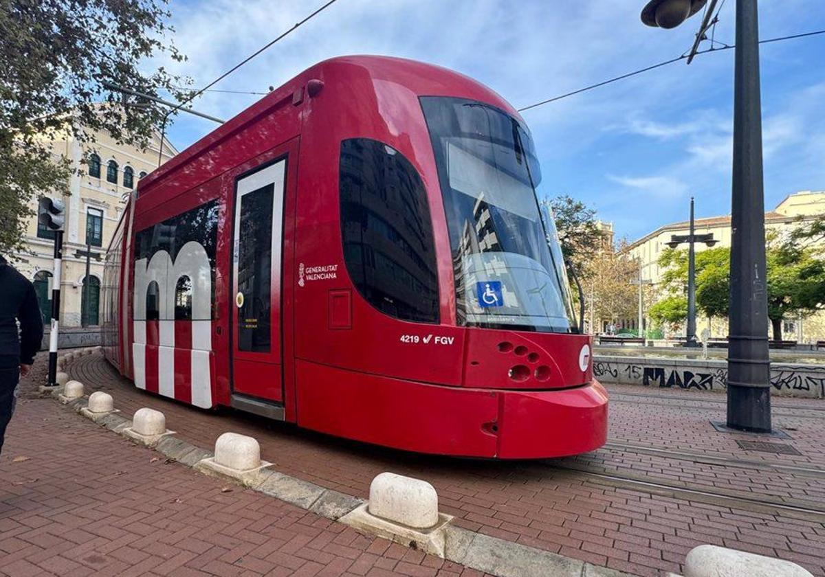 Metrovalencia anuncia servicios especiales en la Línea 4 de tranvía desde este domingo y hasta el miércoles