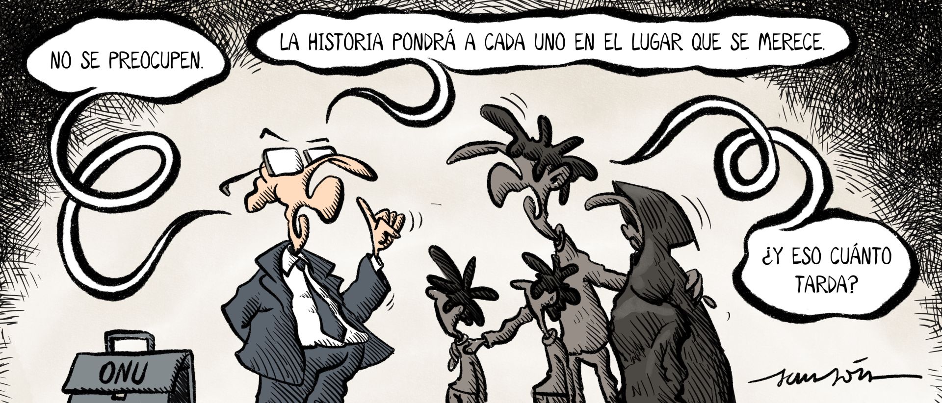 La viñeta de Sansón
