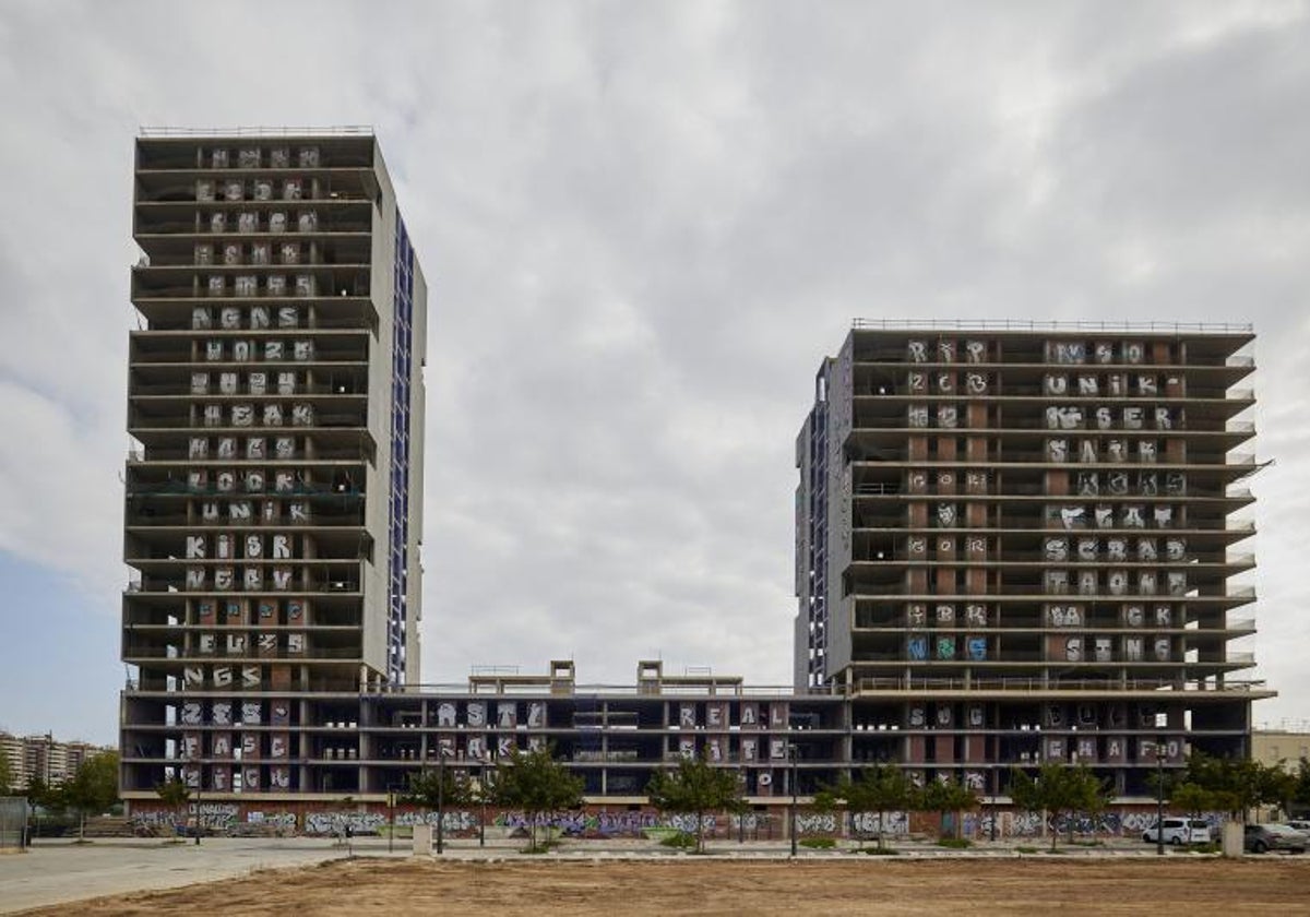 El edificio en cuestión, en obras en una imagen de archivo.