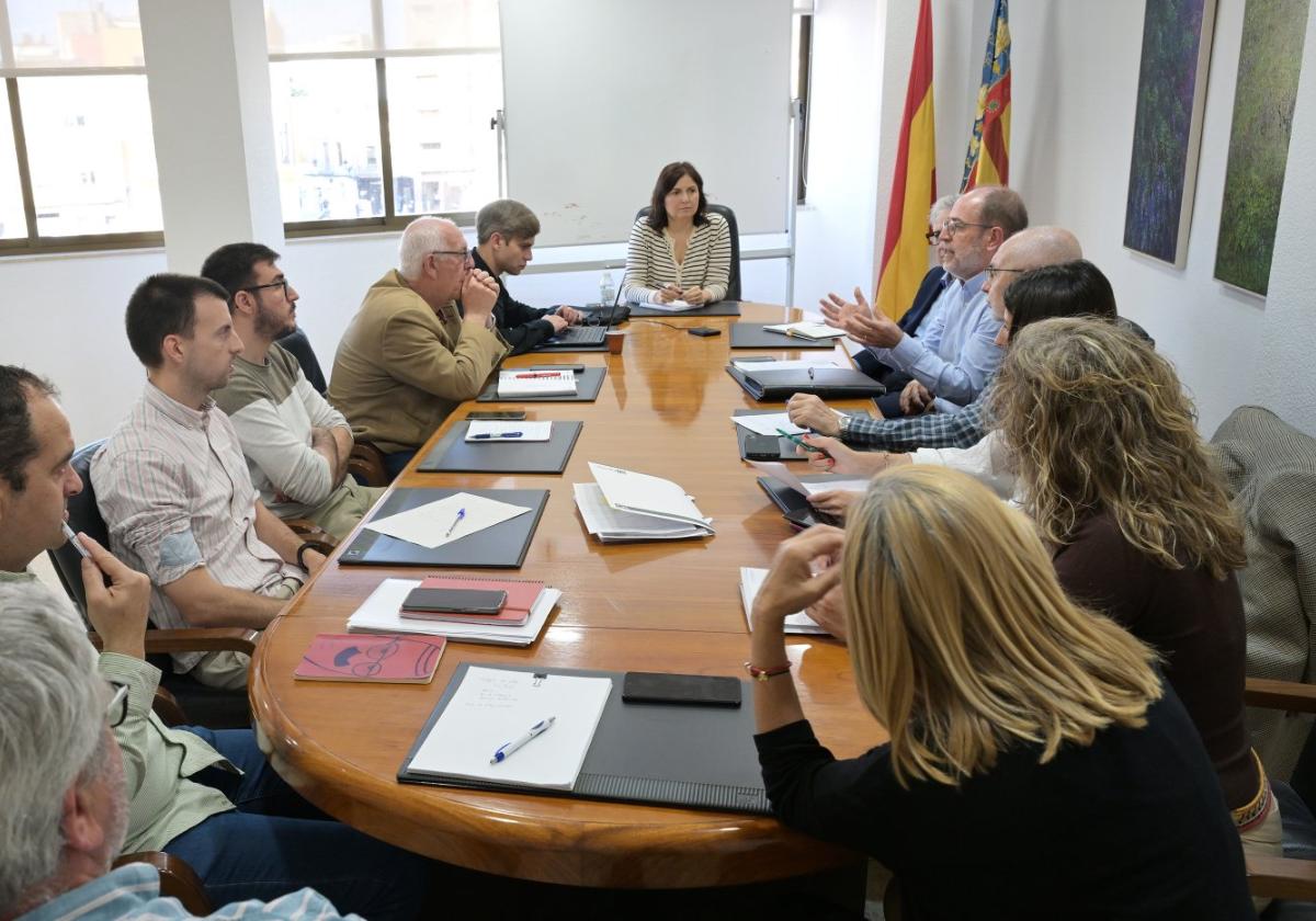 Reunión con el Colegio de Ingenieros de Caminos de la Comunitat Valenciana
