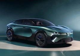 La aerodinámica es clave en este Renault Emblème.