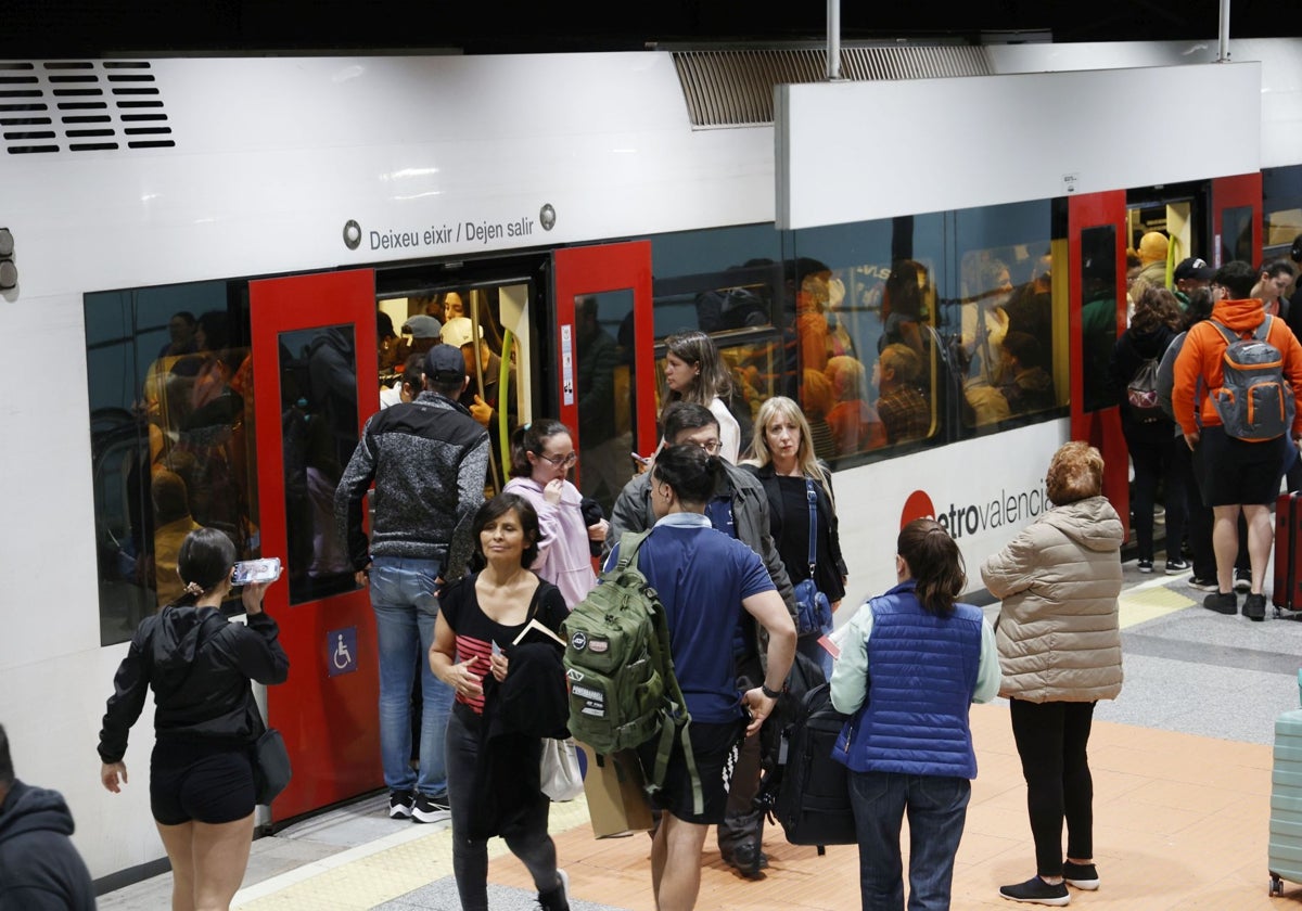 Huelga en el metro el pasado abril.