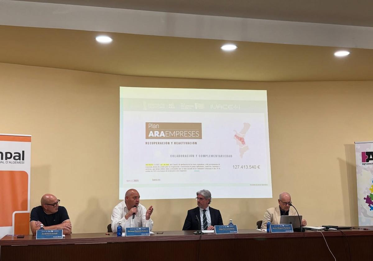 Algemesí acoge una jornada para impulsar la recuperación económica de las empresas