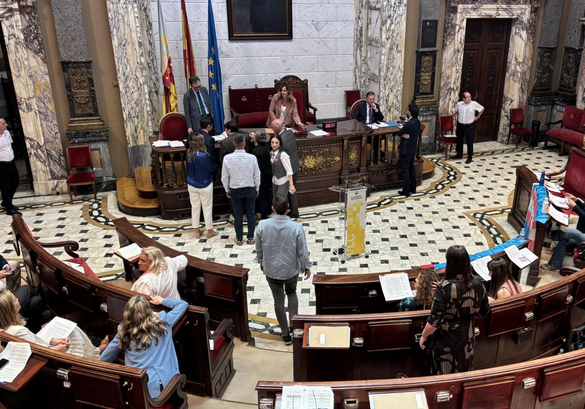 Vox boicotea a Catalá: pierde dos votaciones en el pleno sobre Palestina y sobre los derechos LGTB