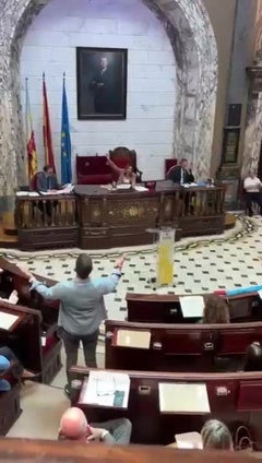 Lío en el pleno del Ayuntamiento de Valencia tras tener que repetir una votación