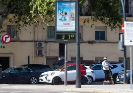 Calor en Valencia.