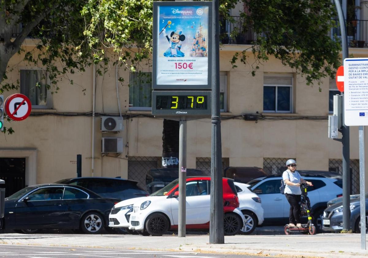 Calor en Valencia.