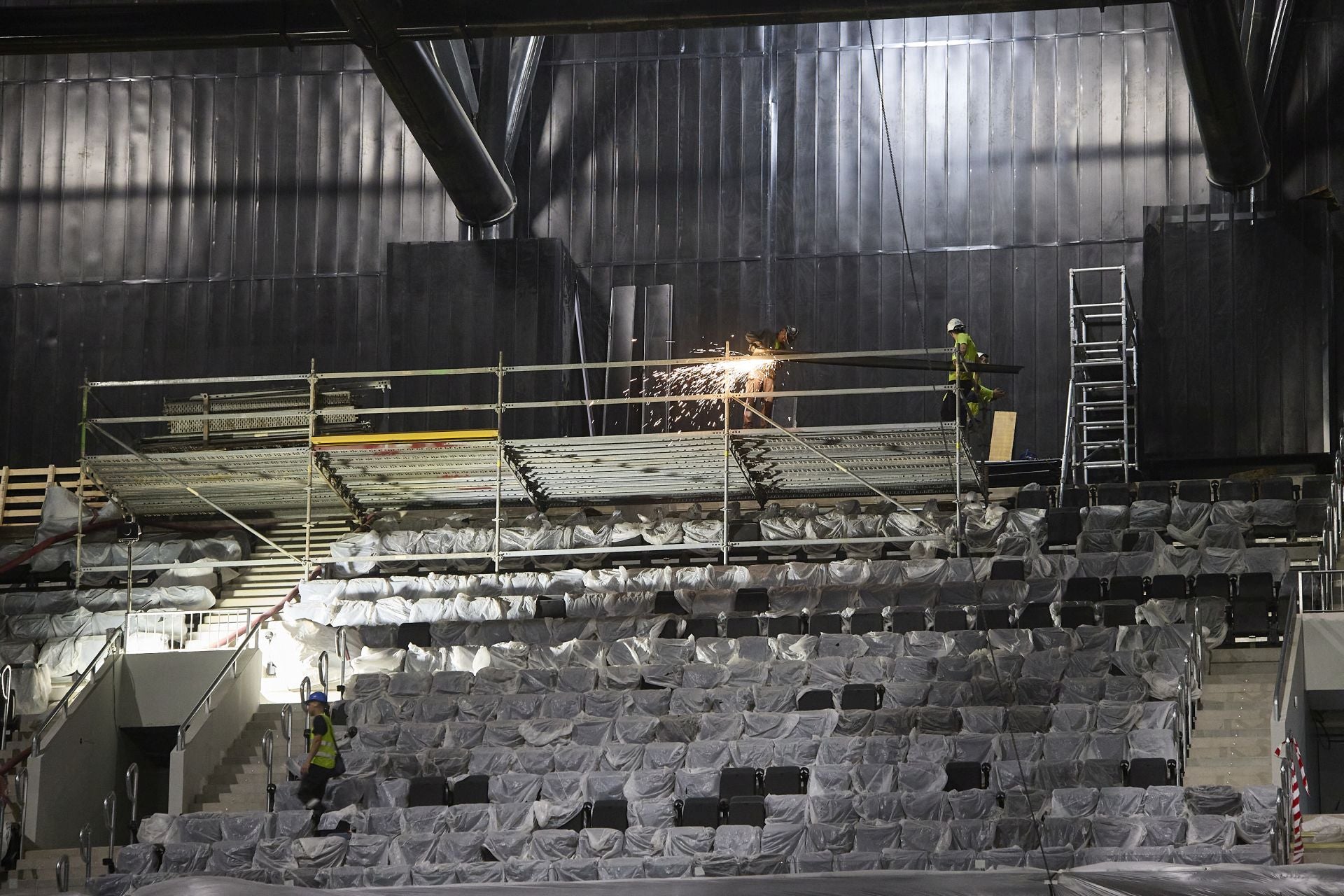 Las primeras imágenes del interior del Roig Arena