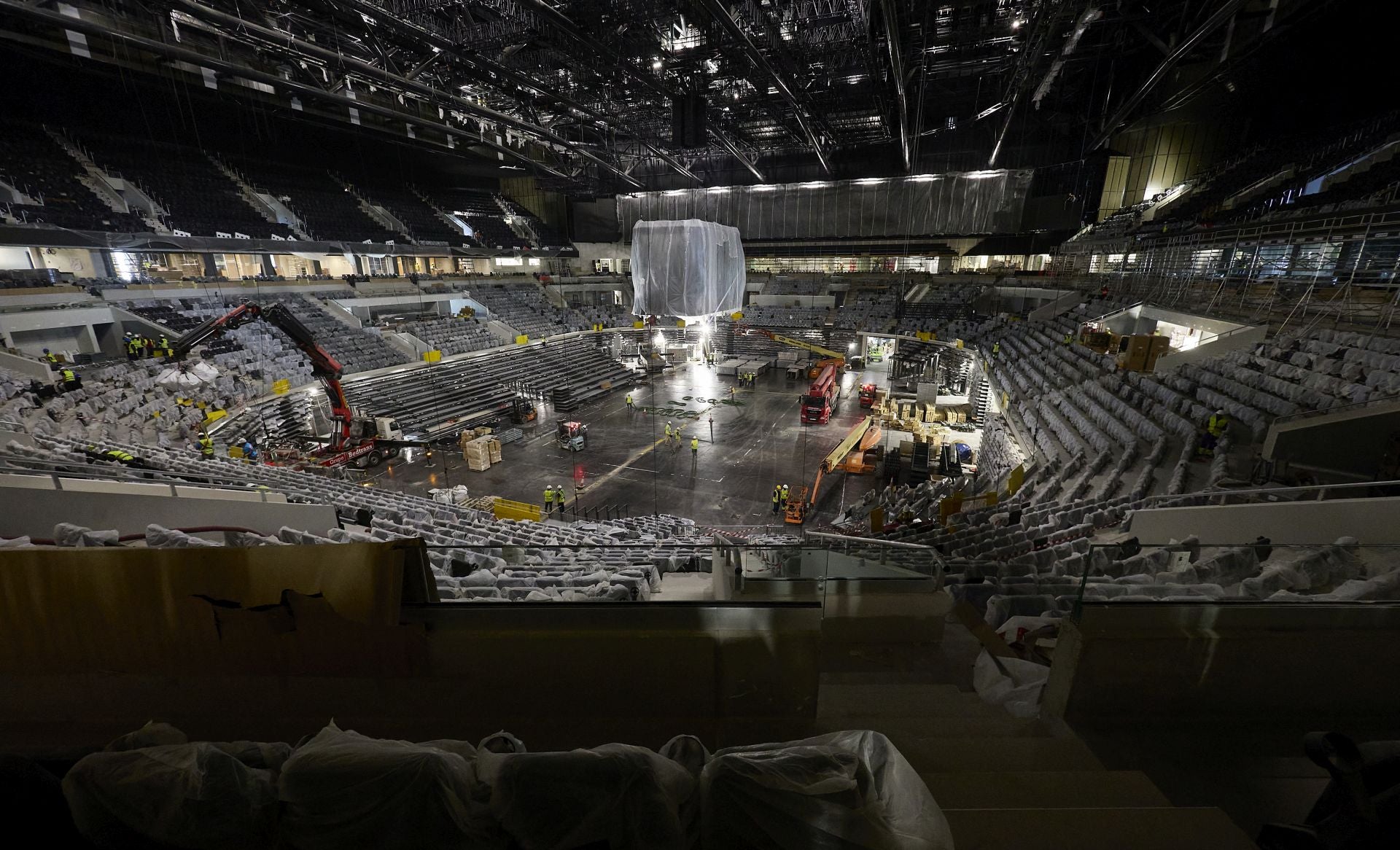 Las primeras imágenes del interior del Roig Arena