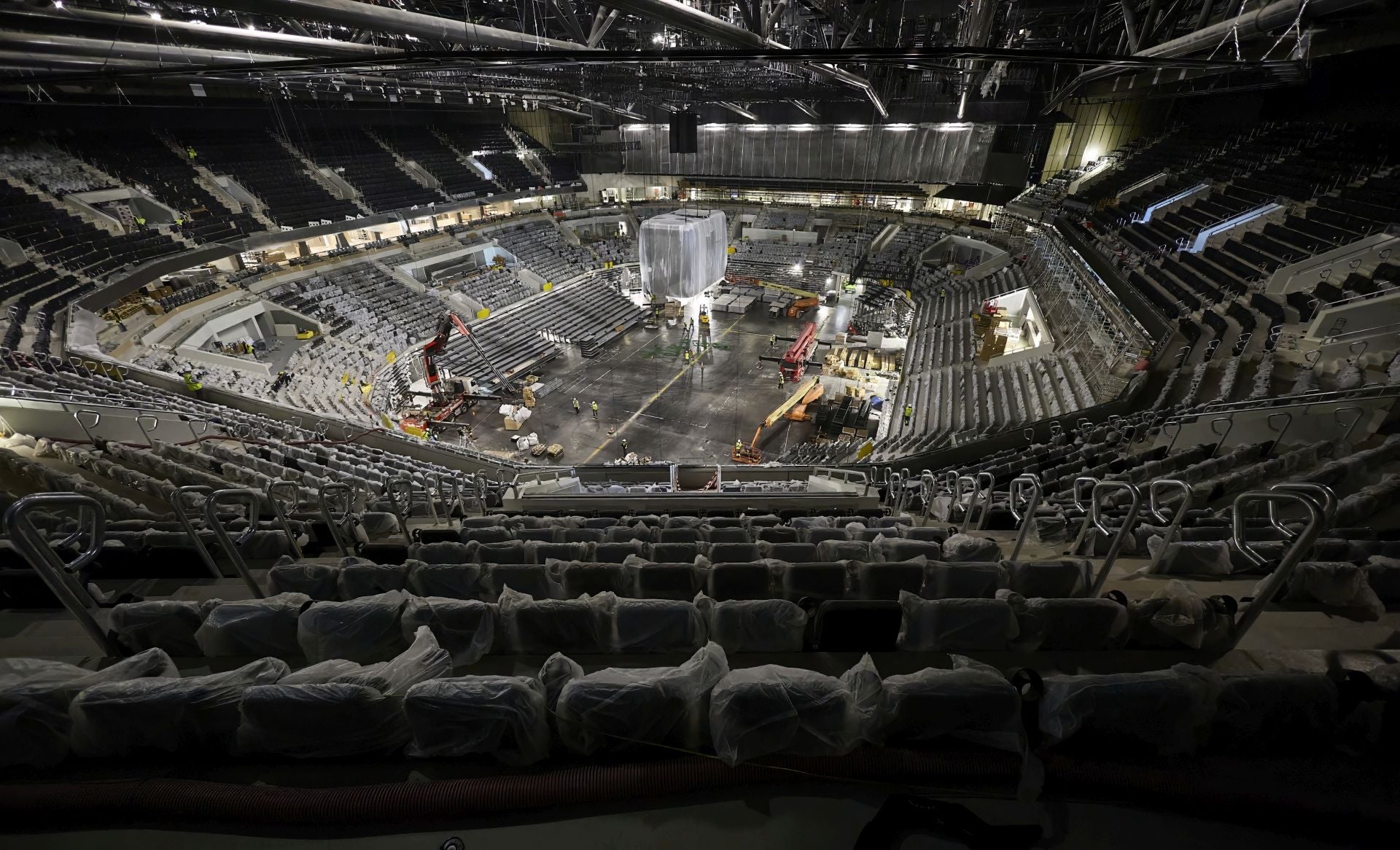 Las primeras imágenes del interior del Roig Arena