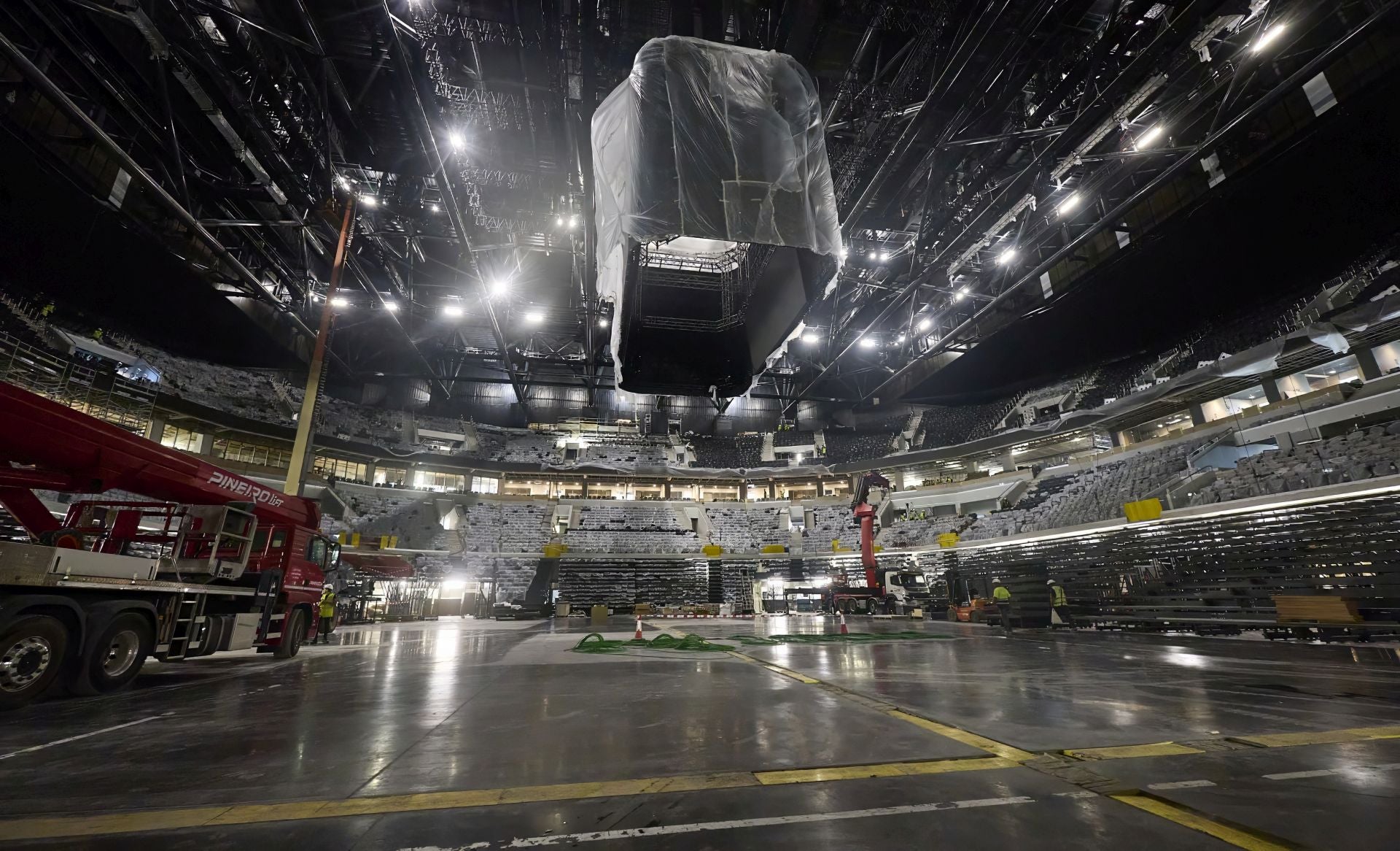Las primeras imágenes del interior del Roig Arena