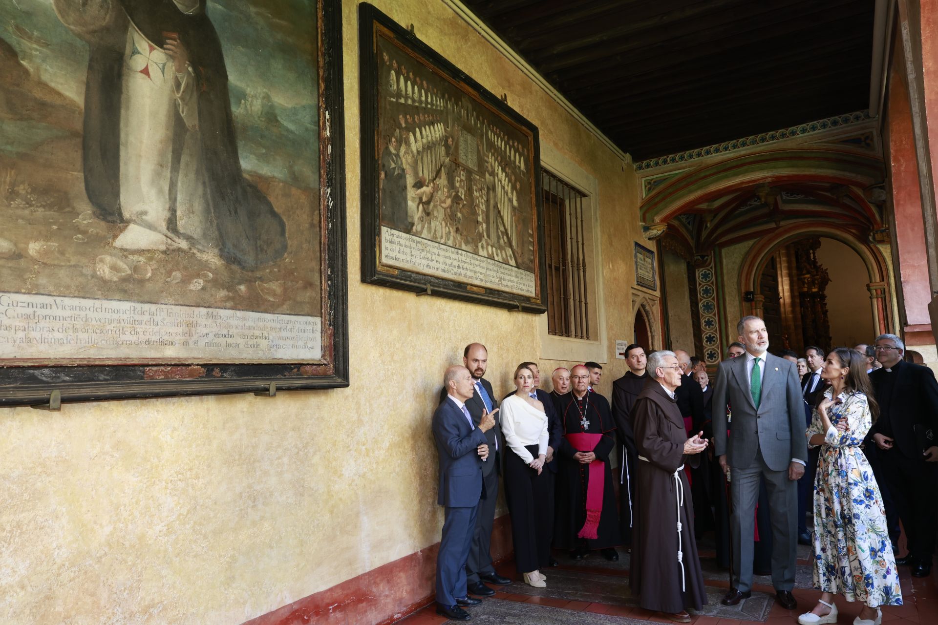 Los Reyes Felipe VI y Letizia visitan Guadalupe, en Cáceres