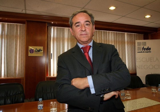 Ángel Nicolás, presidente de la Confederación de Empresarios de Castilla-La Mancha, en una imagen de archivo.