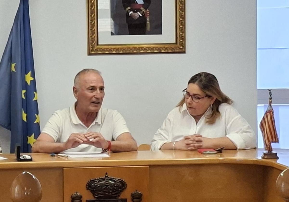 Un momento del pleno de El Perelló.