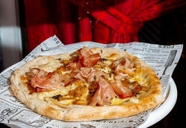 Una de las pizzas de 'Mamma Pazzo'.