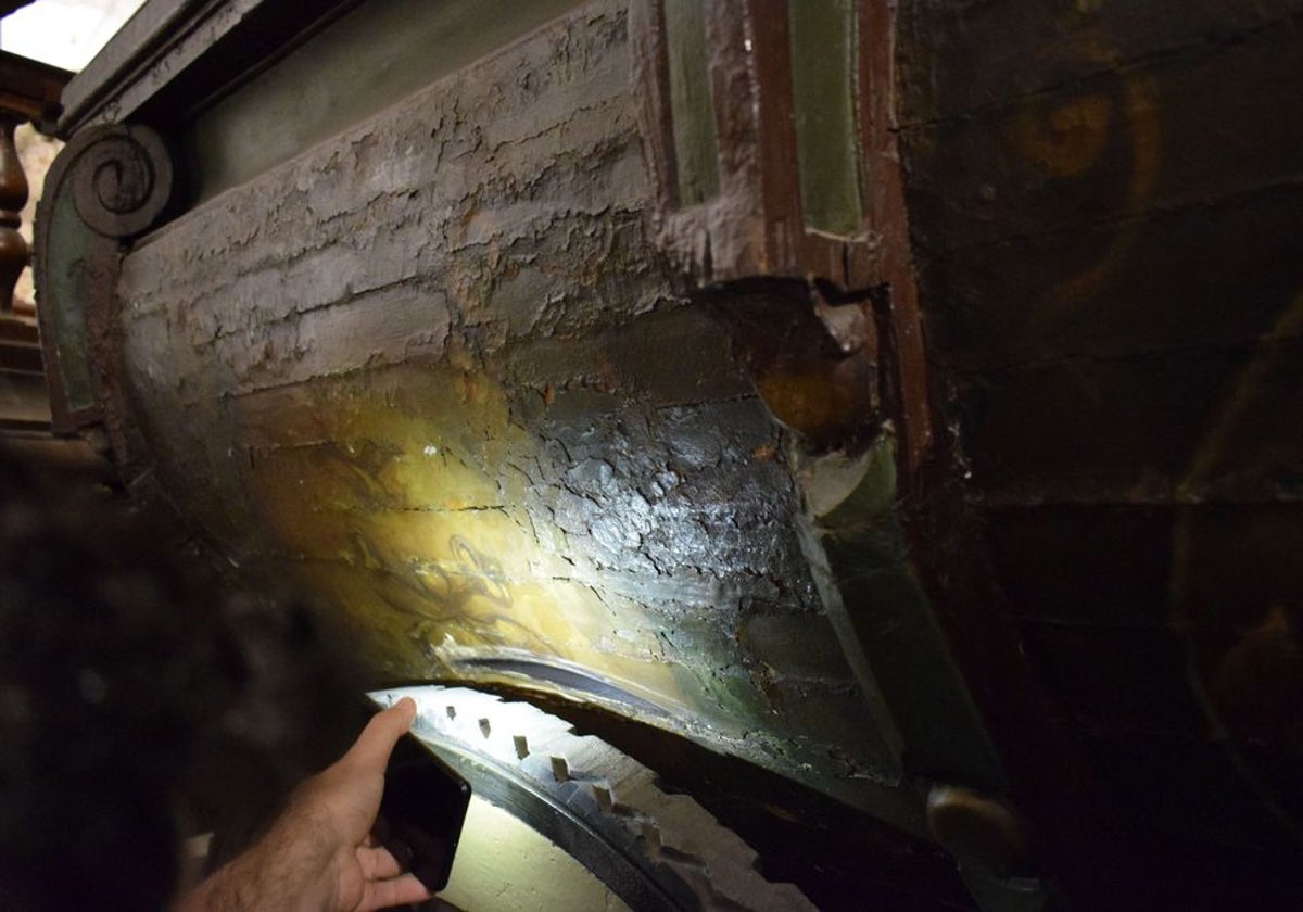 La restauración de las rocas del Corpus, a medio gas