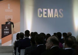 Inauguración del Cemas, en 2019.