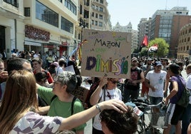 Primera manifestación del 29-M en Valencia