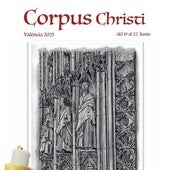 Los 'cirialots' y la puerta de los Apóstoles de la Catedral protagonizan el cartel del Corpus Christi en Valencia