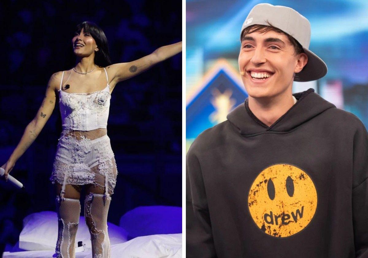 Aitana y Plex.