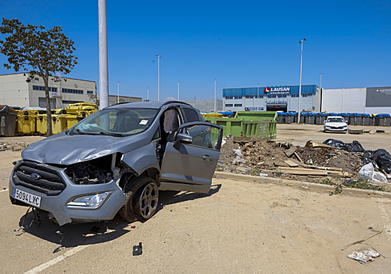 El polígono La Pasqualeta de Paiporta este miércoles.