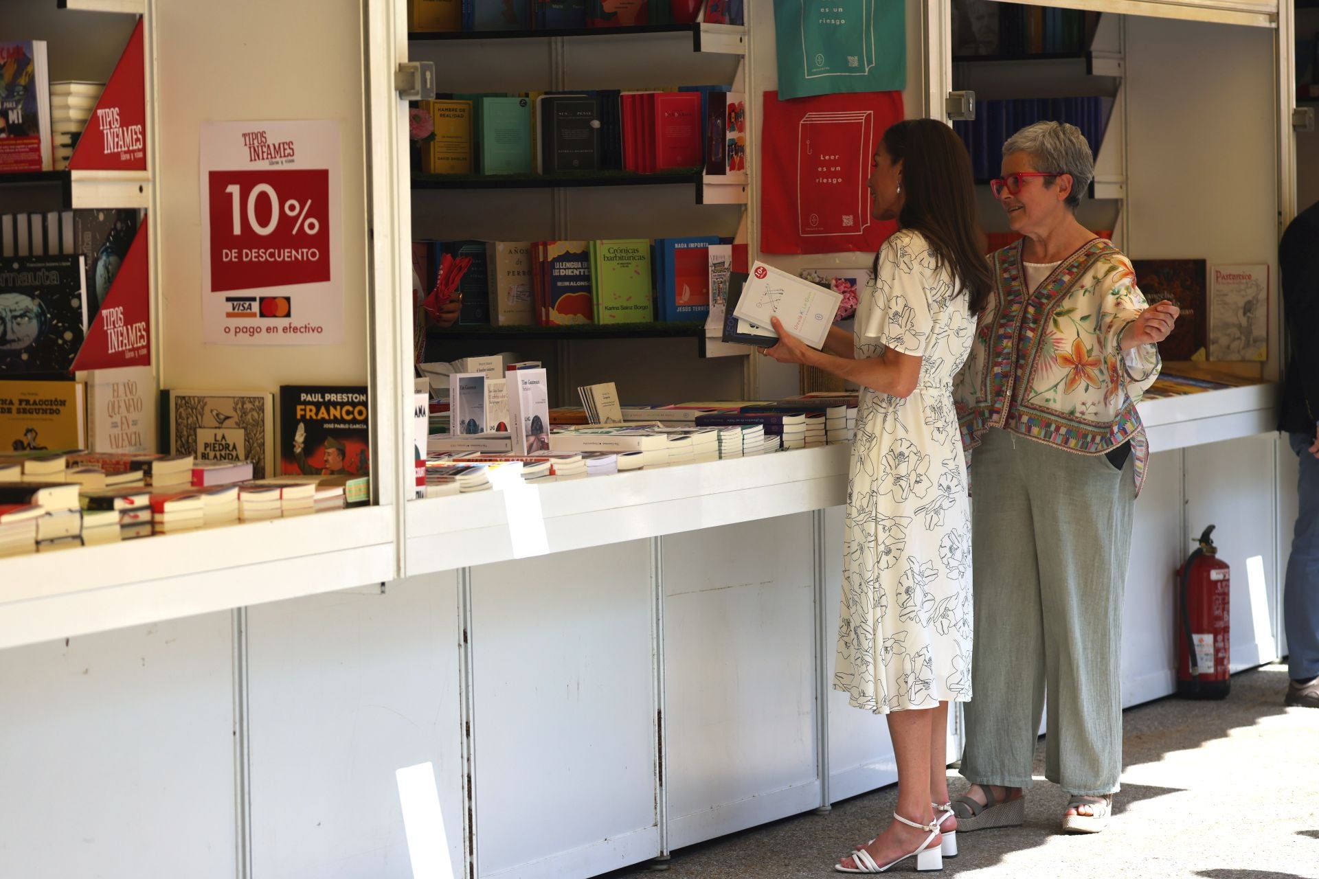 La reina Letizia inaugura la 84ª edición de la Feria del Libro de Madrid