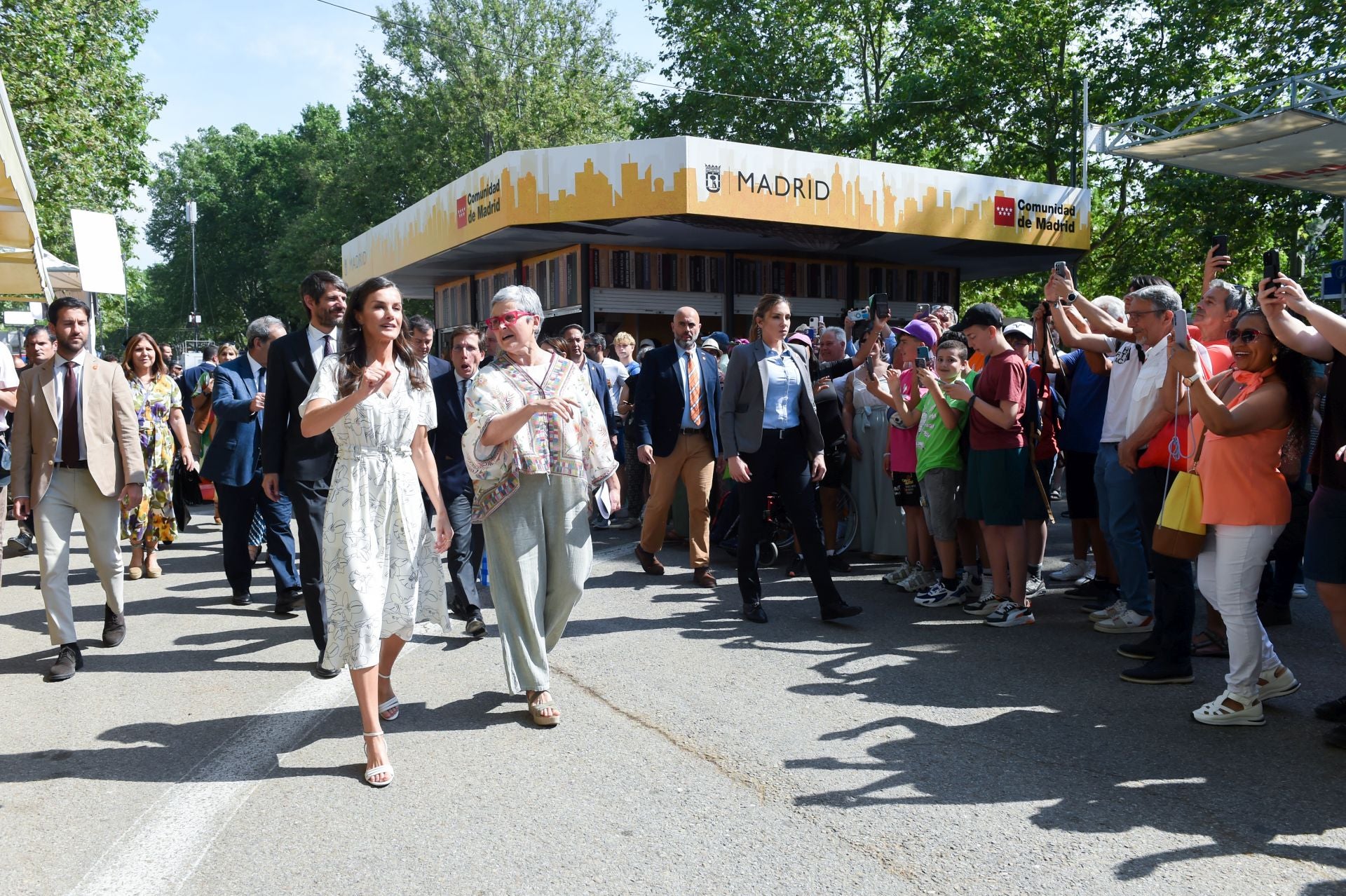 La reina Letizia inaugura la 84ª edición de la Feria del Libro de Madrid