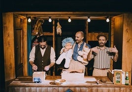 Una escena de la obra.